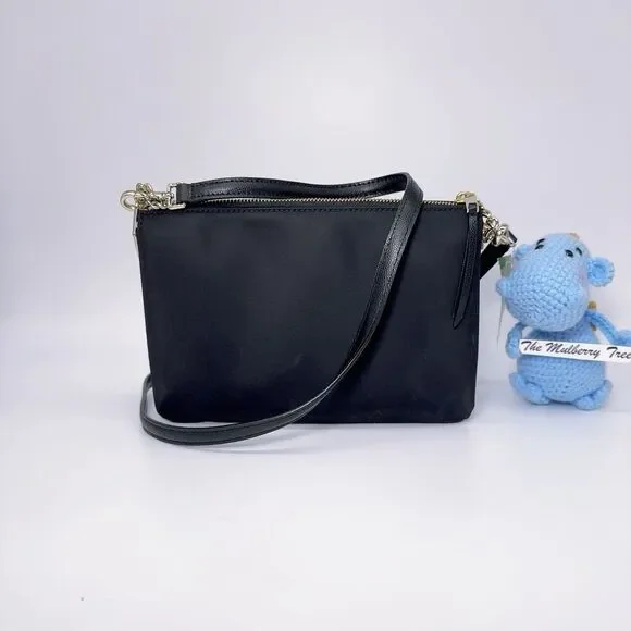 Kate Spade Dawn Place Embroidered Flower Madelyne Chain Crossbody Bag NWT $269